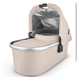 UPPAbaby Bassinet/Compatible with Vista, Cruz, Minu Strollers (Oat Mélange)
